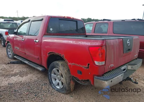 2005 Nissan Titan Le из США, поврежденный, VIN 1N6BA07B25N569257